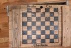 Vintage Budweiser Anheuser-busch Wooden Beer Crate 1876-1976 Checkerboard Lid
