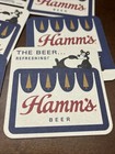 Hamm   s Beer Bear Image Coasters 4   x4    Lot Of 12 From 2017