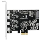 Pci-e To Type-c Usb3 1 Expansion Card 4 Port 5gbps Type C Adapter Card