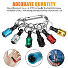 1 4  Hex Shank Quick Release Keychain Screwdriver Drill Bit Holder Bit Set 70pcs
