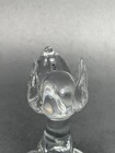 Great Dane Art Glass Dog Figurine Vintage Clear Glass 5 