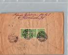 1918 Krakow Poland Overprint Stamp First Flight Cover Ffc To Vienna Austria