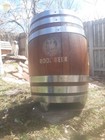 Vintage Duffy s Root Beer Soda Fountain Syrup Dispenser Countertop Barrel