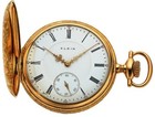 A099 Elgin Mint 90 8 Grams 14k Gold 16 Size Hunter Case Pocket Watch  Circa 1910