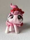 Littlest Pet Shop Lps Pink Valentines Spider Hearts Ooak Custom Animal Figure