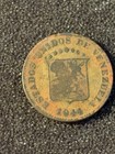 1944 5 Centimos Coin Venezuela Estados Unidos De Venezuela Circulated Coin
