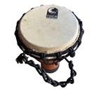 Toca Hand Percussion Djembe Drum Small Wood Natural Skin 7 x16  West Africa