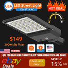 200 300w Led Parking Lot Light Commercial Outdoor Ip65 Shoebox Street Pole Lamp