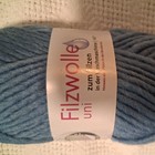 6 Skeins Four Seasons Filzwolle Uni Yarn  100  Vrgin Wool  50g  Turquoise