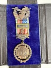 Spanish American War Veterans Commander Medal W original Presentation Pouch