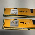 Set Of 2 Pny 64comhhhj-hs 8gb  2 X 4gb  Ddr3-1333 Desktop Memory Ram