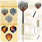  Darts Metal Tip Dart Set  Steel Tip Darts Set Professional Darts Brass 