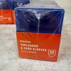 600 Card Sleeves   600 Top Loaders For Cards  3  X 4  Hard Plastic 35 Point