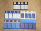 New York Rangers Stanley Cup Playoffs Ticket Stub Sheet Lot Unused 5 Diff Years