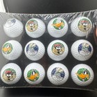 Vintage Looney Tunes Golf Balls 12 Warner Bros Taz  Bugs    Daffy Duck     