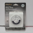 2pk Ge Ultrapro Indoor Plug-in Basic Timer Lighting Control Switch Brand New 
