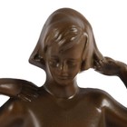Antique Art Nouveau Figural Nude Statue