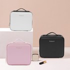 Portable Makeup Case With Led Mirror Cosmetic Organizer Travel Storage Box Large