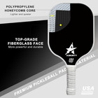 Aoborty Pickleball Paddles 4 Pack - Usapa Light Graphite Premium Rackets Fiber F