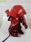 Japanese Armored Warrior Helmet Full Face Mask Cosplay Prop Halloween Party Gift