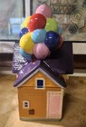 Disney Parks Up House Ceramic Cookie Jar Carl Balloon Figure 11  No Box 