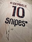 Psg 24 25 Away Shirt Signed By Ballon D or Winner Ousmane Dembele Acg Certified