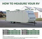 Rvguard Rv Cover  Travel Trailer Cover Fits For 27  - 30  Rv  6 Layers Anti-uv