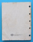 1971-84 Harley Davidson Spare Parts Catalog Manual Book Fx Fxe Fxs Fxb Fxwg Fxdg