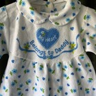 Vintage Sears My Heart Belongs To Daddy Sleeper Footie Pjs Father   s Day 6 9 M