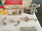 Vintage Singer Sewing Machine Attachments Lot Style-o-matic 328k Discs Feet Box