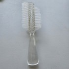 Vintage Fuller Spiral Bristle Comb Hair Brush Clear Lucite Nylon Bristles