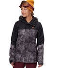 Volcom Bolt Jacket Women s Medium M Acid Black Insulated Hooded Snowboard Skiing