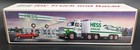  1988 Hess Toy Truck And Racer In Original Box