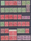 Australia - Pre-decimal Hoard Of 1 400  Stamps  mint Hinged   cv  11 000  