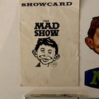 The Mad Show Cd program mobile pin Mary Rodgers Alfred E  Newman  Sondheim  1966