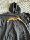 New Metallica L Large Charlotte Hoodie Tour Event Concert 2025 Official