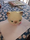 Holt Howard Style Norcrest Japan Cozy Kitten String Holder Wall Hanging Vintage