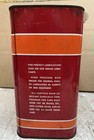 Original Vintage Allstate Regular Motor Oil Metal Can 2 Two Gallon 8 Quarts Old