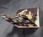 Antique Rare Bike Bloomer Racycle Crank Bicycle Diecut Novelty Trade Card Sr s r