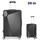 28 Inch Luggage Abs Hardside With Tsa Lock  spinner Wheels Large Travel Suitcase