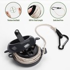 Outdoor Retractable Clothes Reel Clotheskit 33ft  Dryer Clothes Washing Line