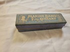 Vintage Pre War Hohner Marine Band Full Concert Harmonica Key C 40 Reeds Box