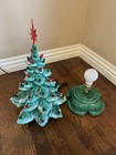 Vintage - Atlantic Ceramic Christmas Tree Green 16 Inch