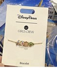 2026 Walt Disney World Parks 4 Parks Icons Gold Bracelet Girls Crew   Box   Maps