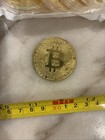  33  Physical Bitcoin Coins Commemorative Gold silver Tone Bit Coin Collectible