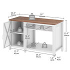 Aquarium Stand For 40-75 Gallon Fish Tank Stand W  Power Outlets Storage Cabinet