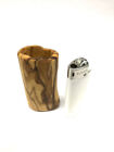 D o m  Elegant Case For Lighters Made Of Olive Wood Wood Without with Engraving
