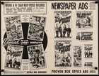 Ed Wood The Violent Years  Original Pressbook 1956 Exploitation Bad Girls Rare