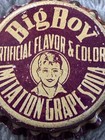 Vintage Big Boy Grape Soda Bottle Cap New Old Stock Cork Lined Face Graphic Lmc