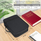 Bible Cover With Durable Handle  Carrying Book Case Church Bag Bible